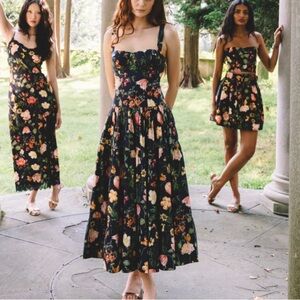 Cara Cara Santiago Dress in Evening Blue